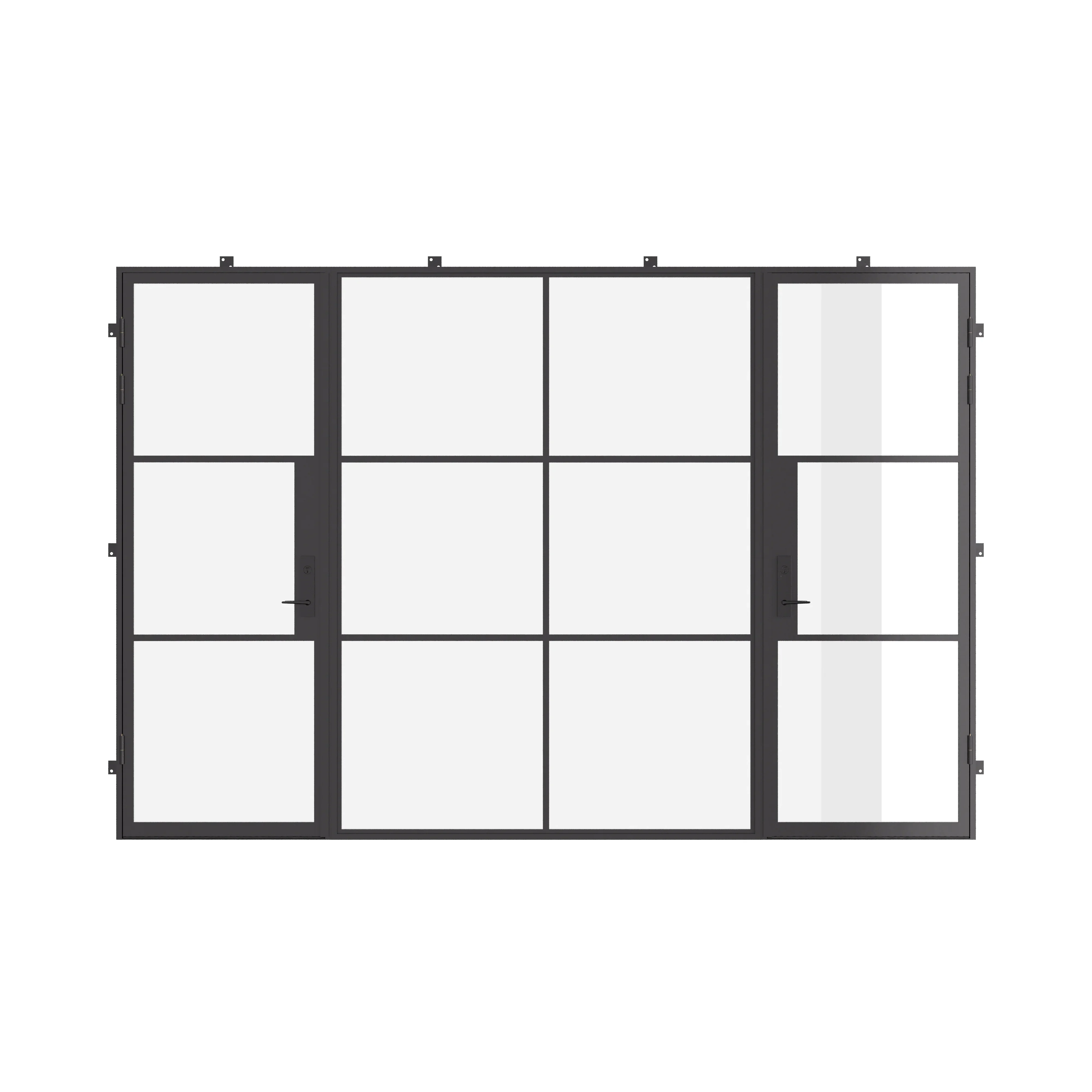 Air 4 with Thermal Break - Dual Single with Middle Fixed Panel Flat | Customize