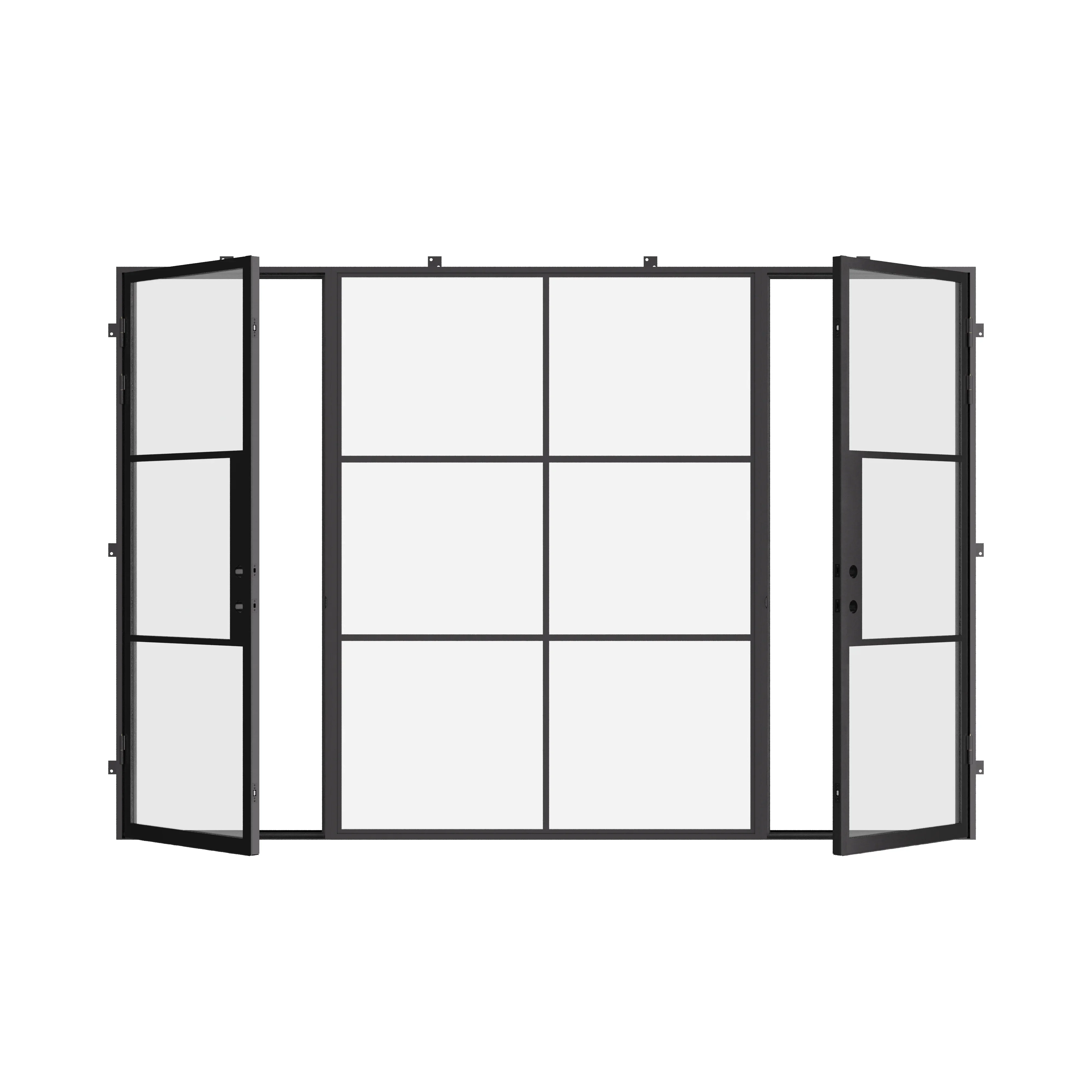 Air 4 with Thermal Break - Dual Single with Middle Fixed Panel Flat | Standard Sizes - Image 4