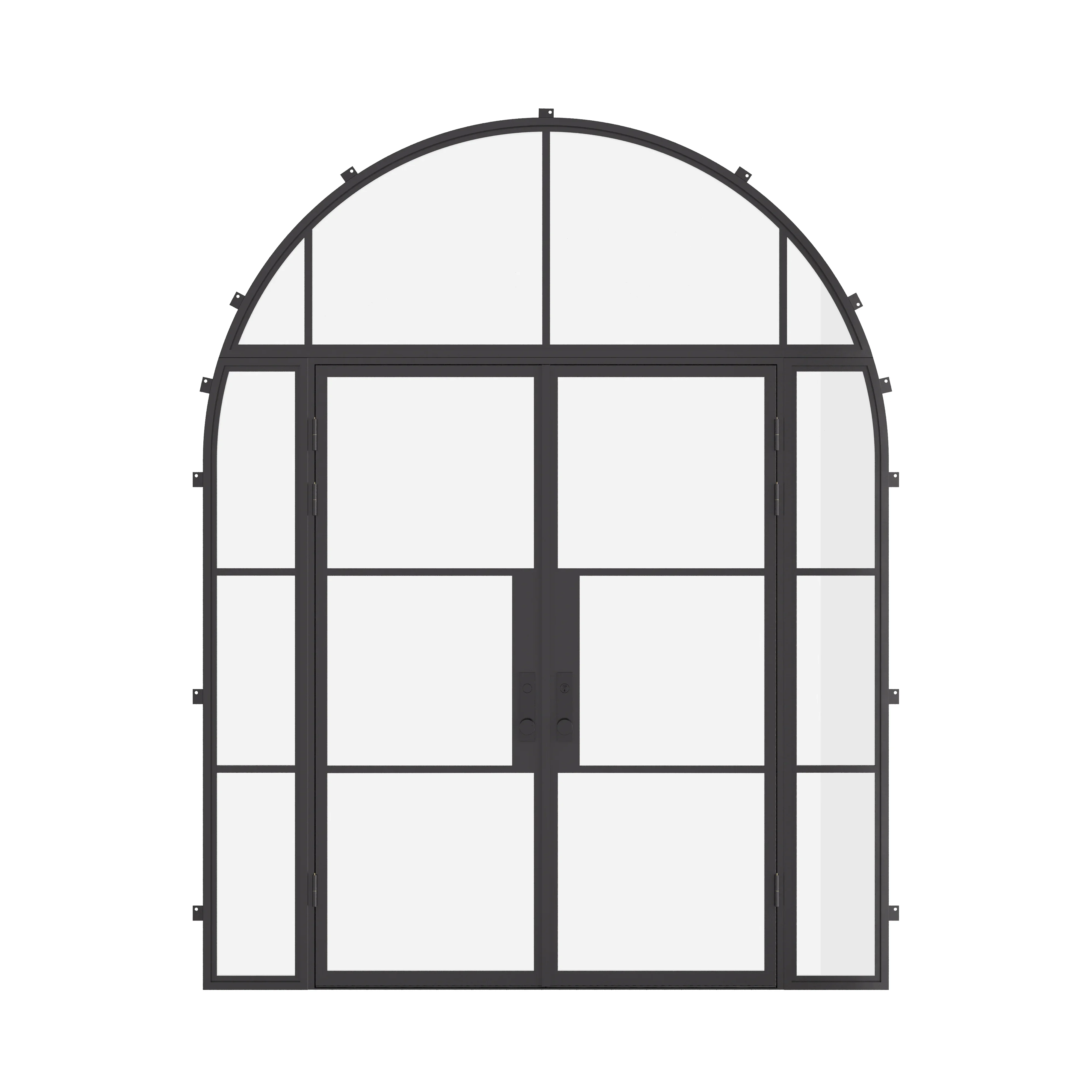 Air 4 with Thermal Break, Side Windows and Full Arch Top Window - Double Flat | Customize