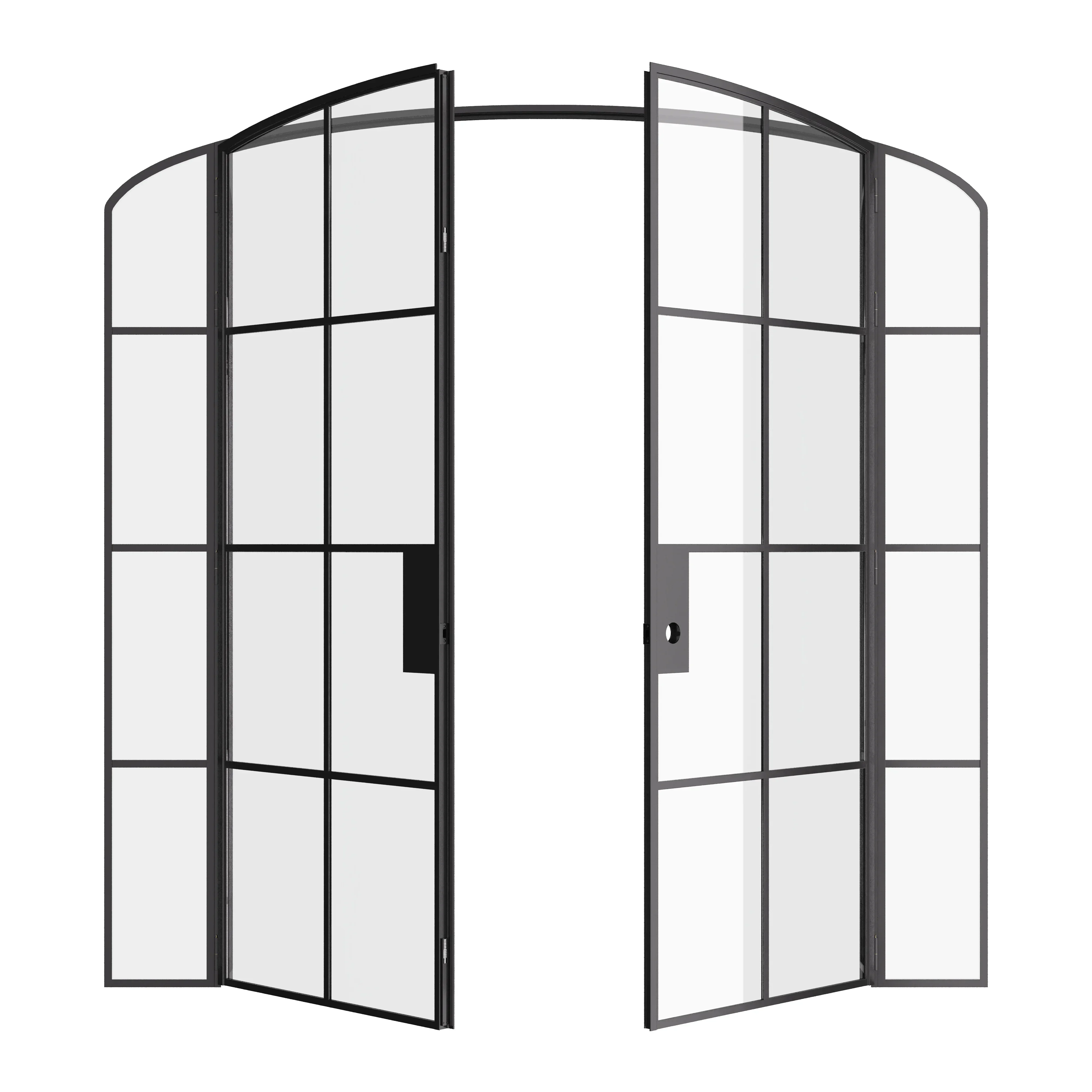 Air 5 Interior with Side Windows - Double Mini Arch | Standard Sizes - Image 4