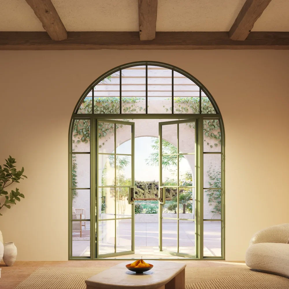 Air 5 with Thermal Break, Side Windows and Full Arch Top Window - Double Flat | Customize - Image 3