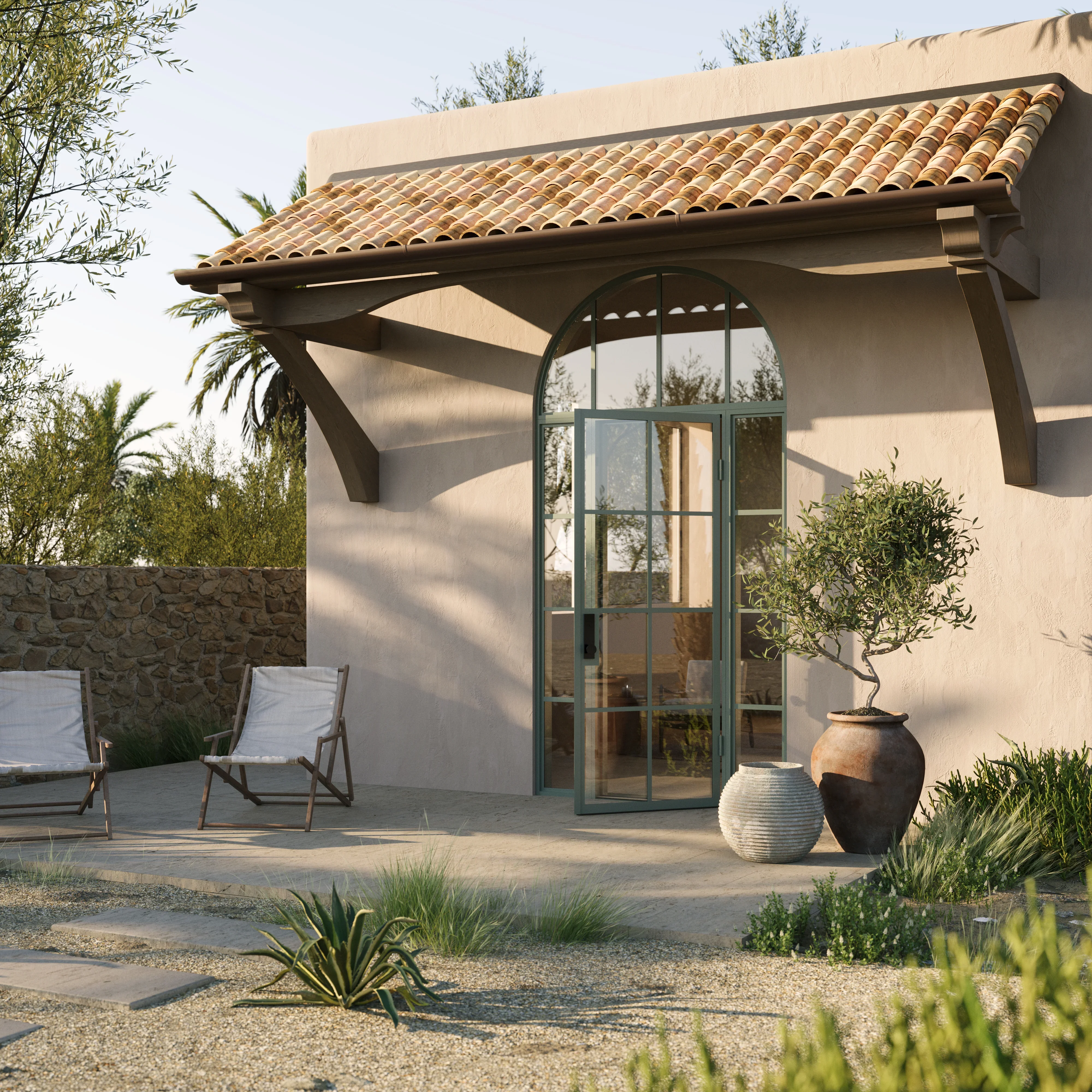 Air 5 with Thermal Break, Side Windows and Full Arch Top Window - Single Flat | Customize - Image 3