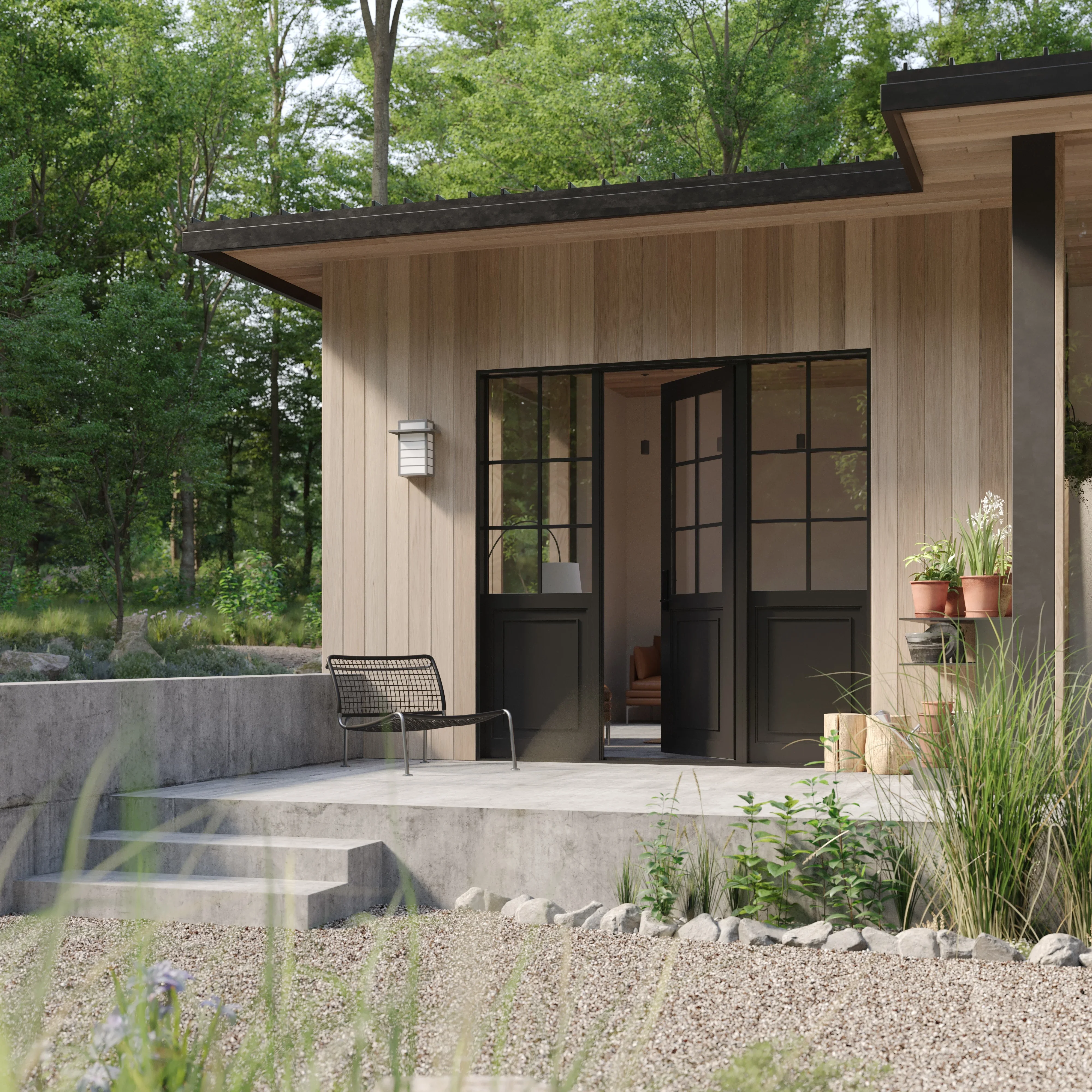 Air Getty with Thermal Break and Side Windows - Single Flat | Standard Sizes - Image 2