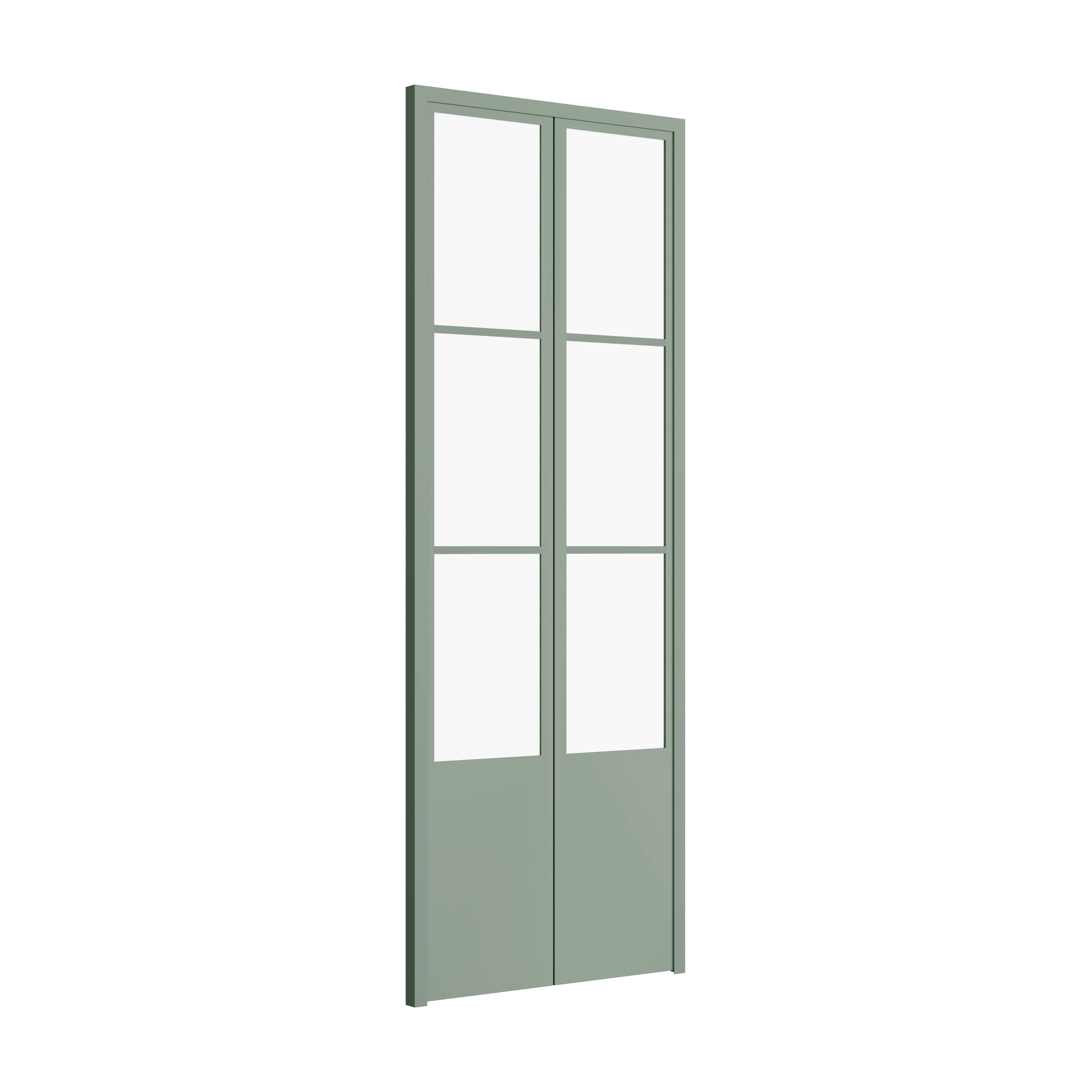 Air Pantry with Kickplate - Double Flat in Angeles Green - Image 3