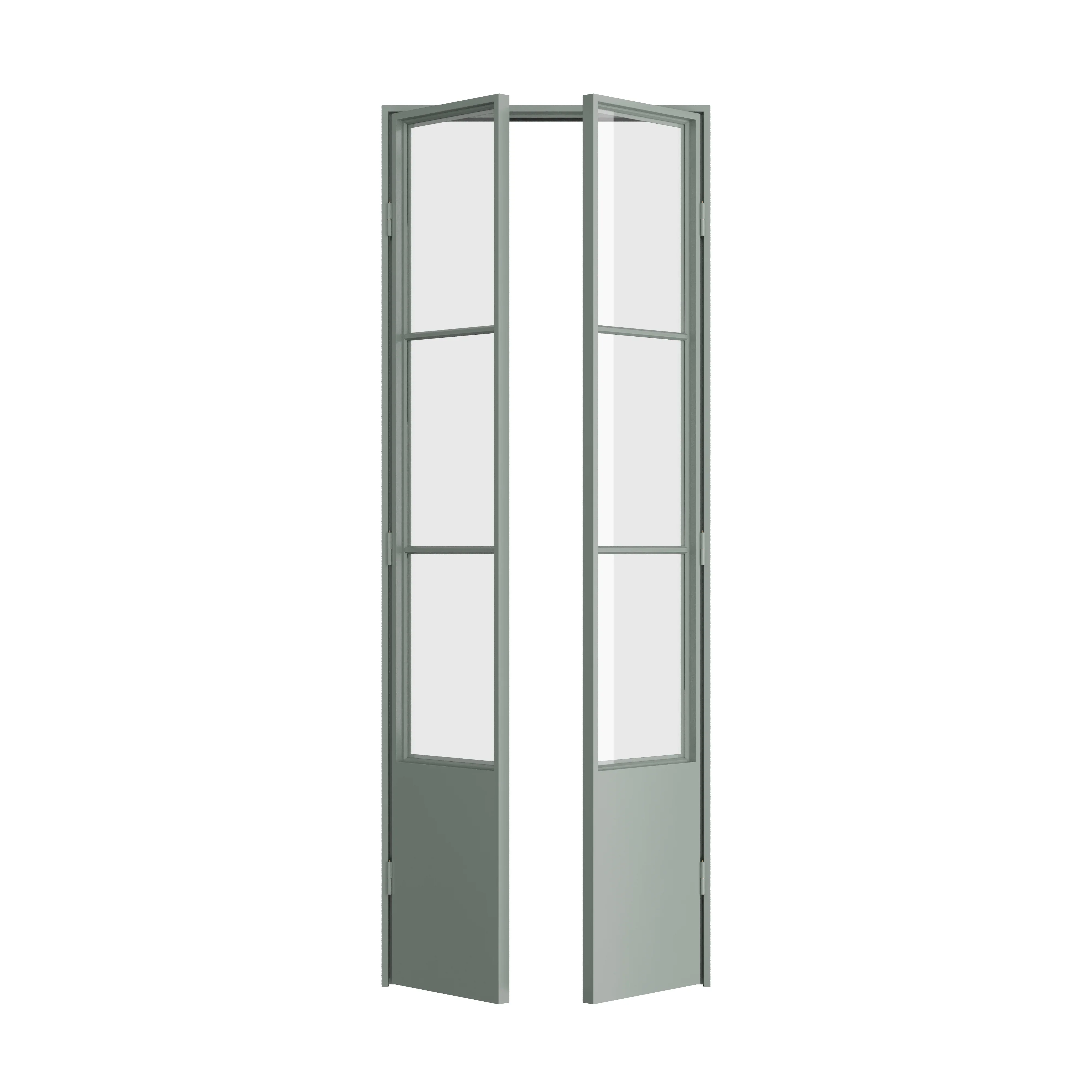 Air Pantry with Kickplate - Double Flat in Montecito Mint - Image 4