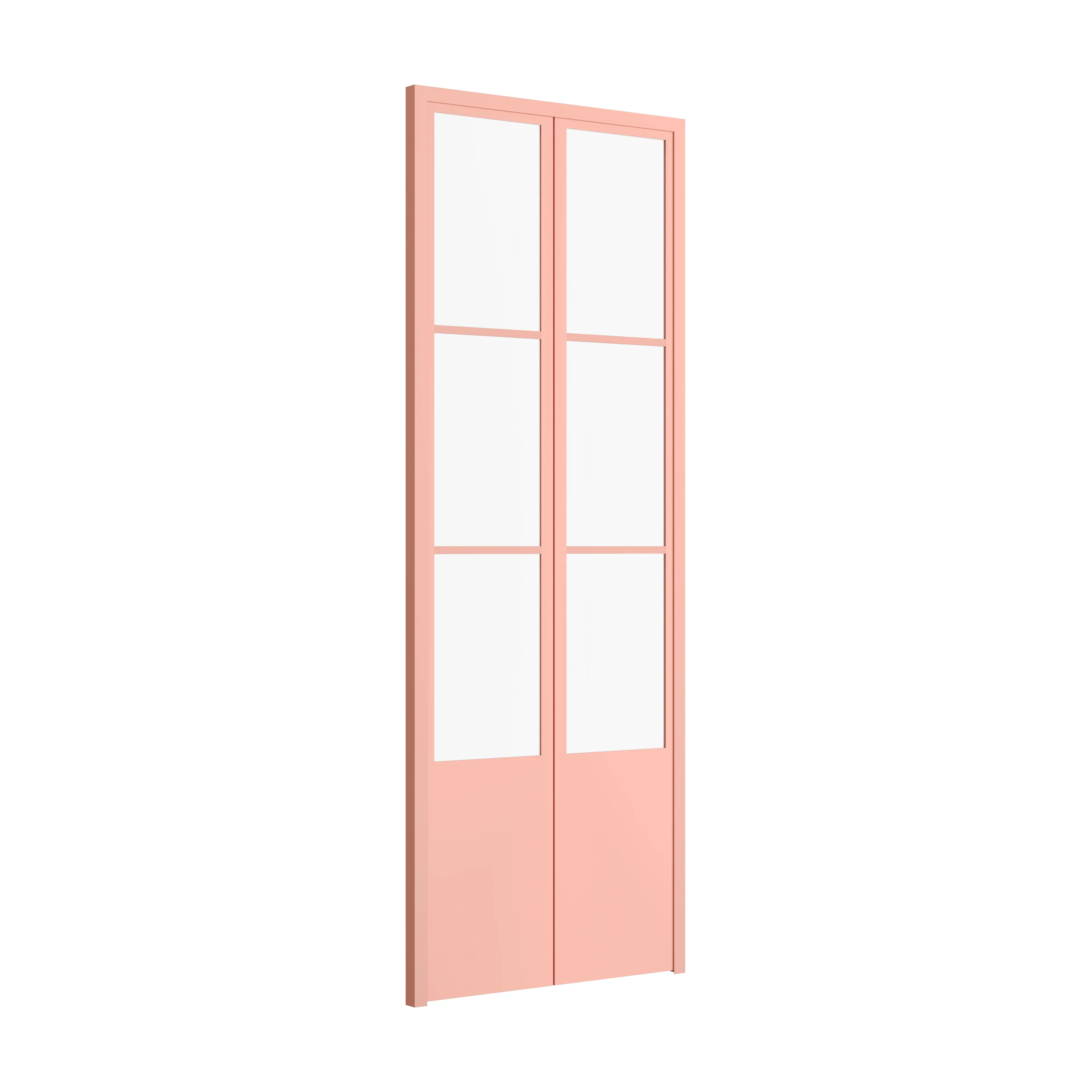 Air Pantry with Kickplate - Double Flat in Sunset Pink - Image 3