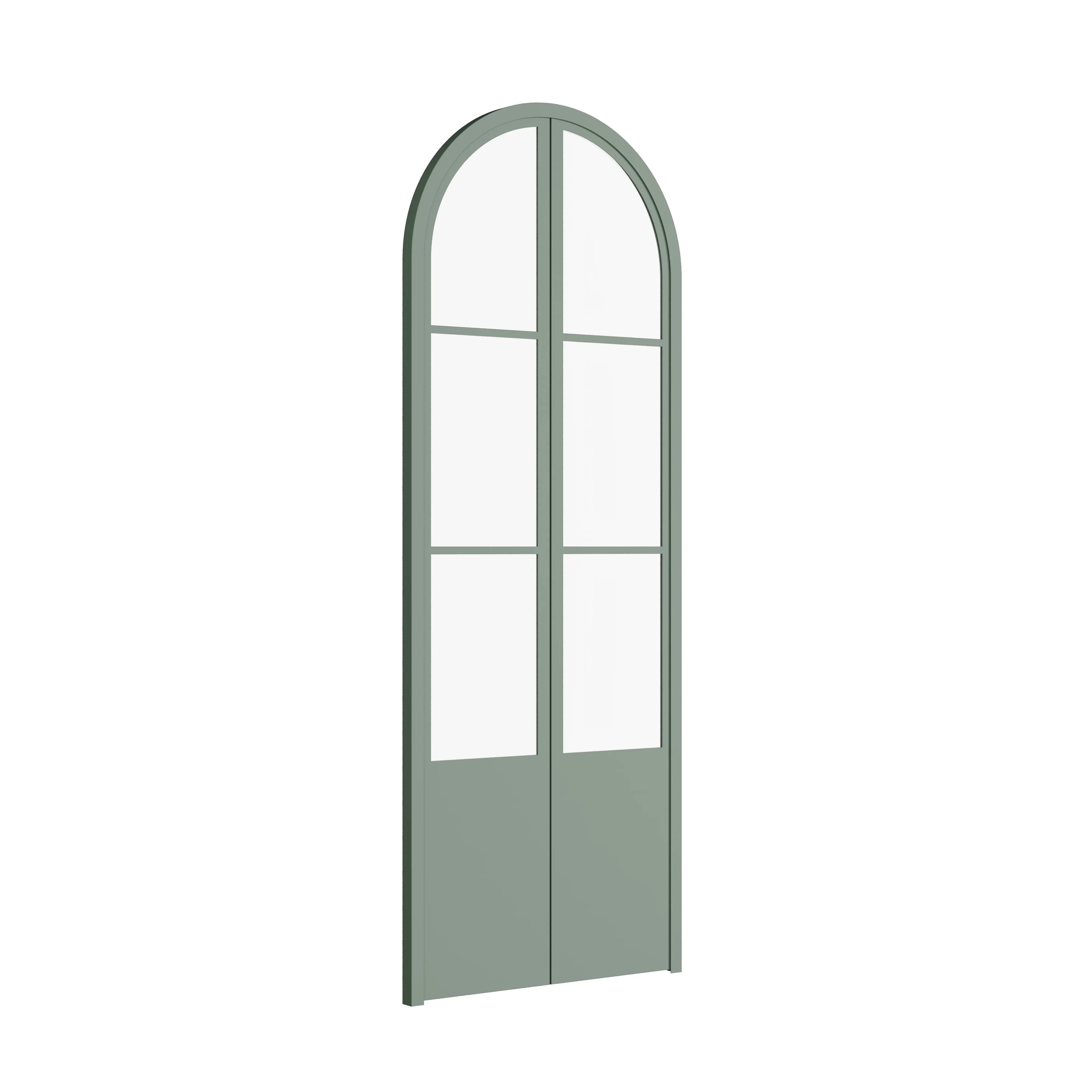 Air Pantry with Kickplate - Double Full Arch in Angeles Green - Image 3
