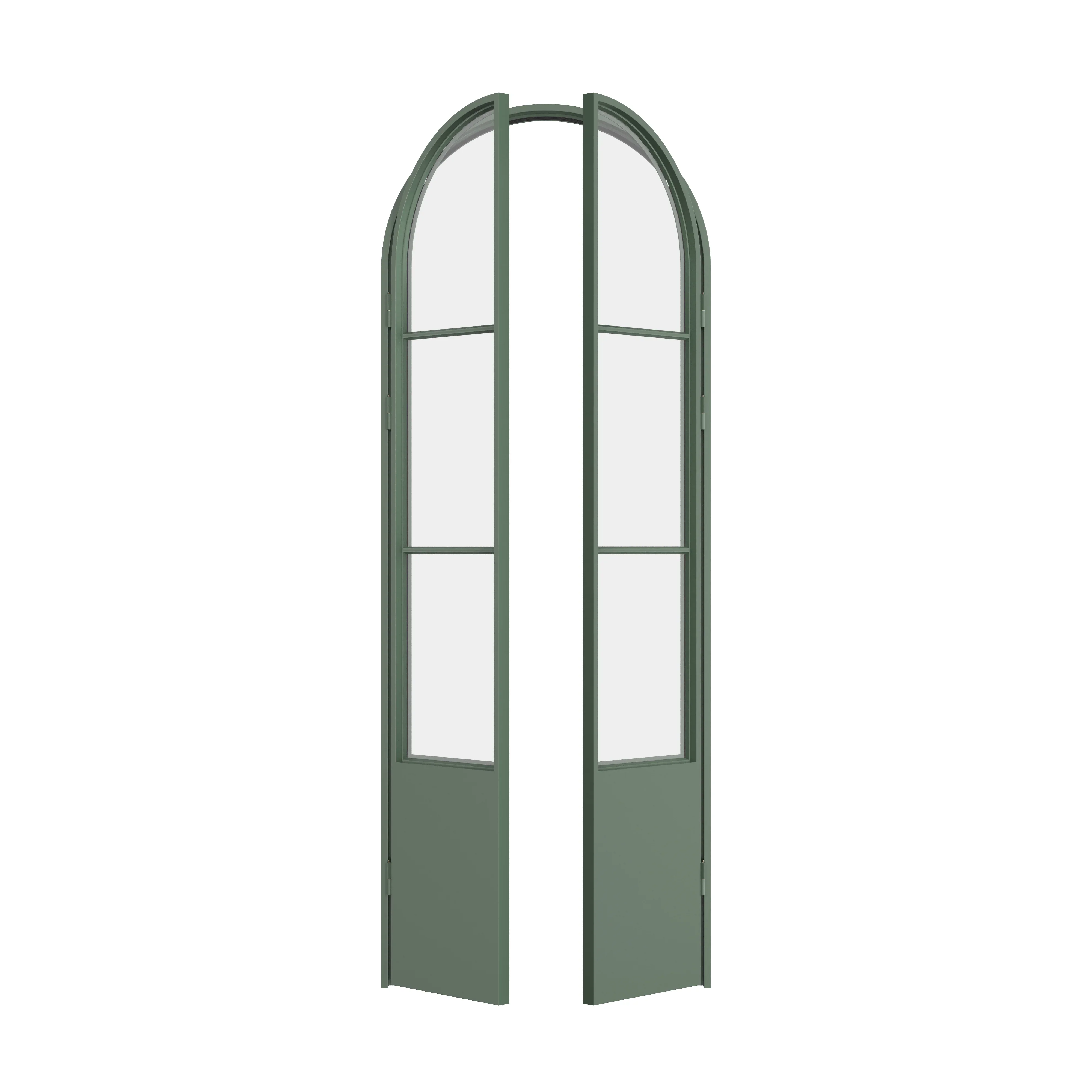 Air Pantry with Kickplate - Double Full Arch in Angeles Green - Image 4