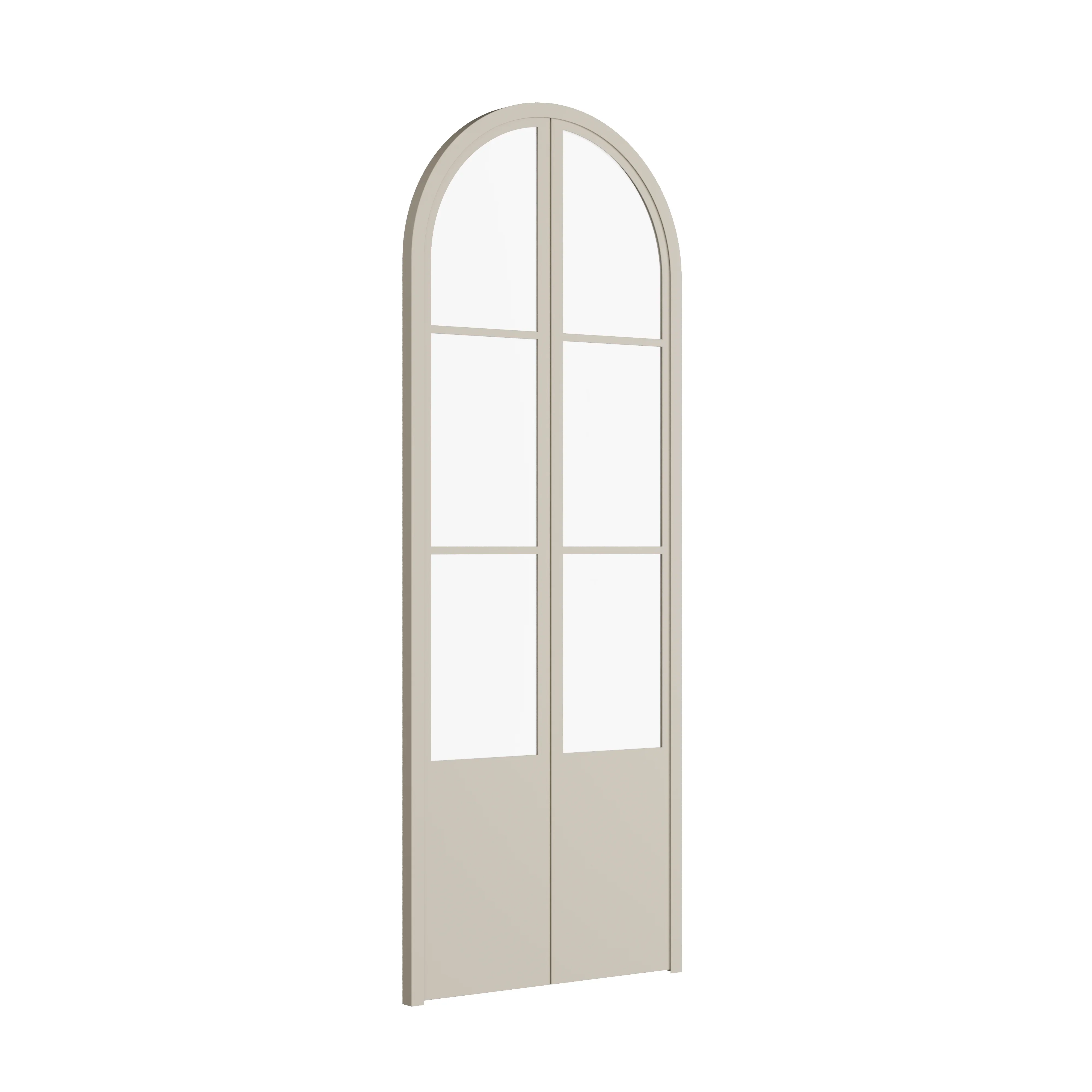Air Pantry with Kickplate - Double Full Arch in Palm Desert Sand - Image 3