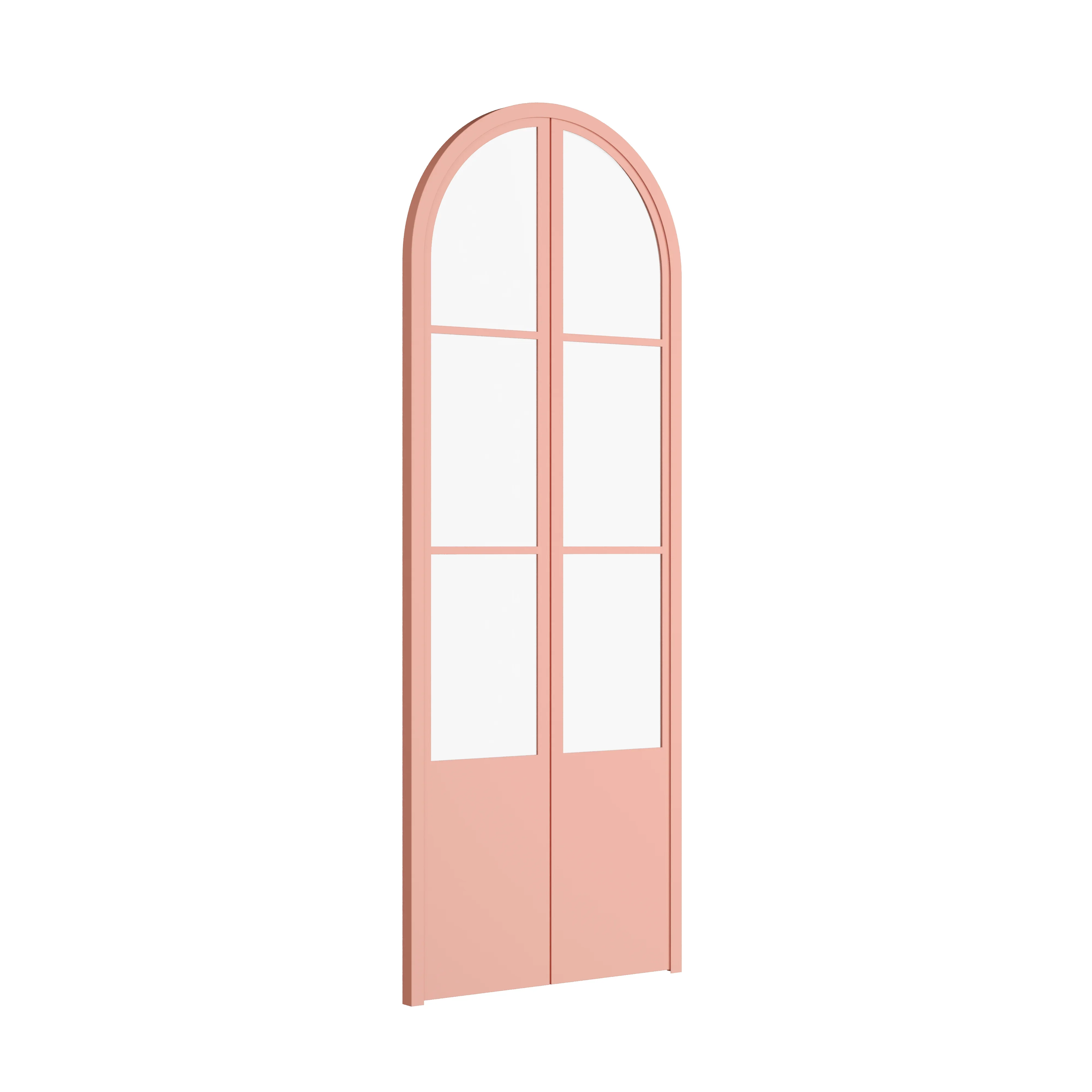 Air Pantry with Kickplate - Double Full Arch in Sunset Pink - Image 3