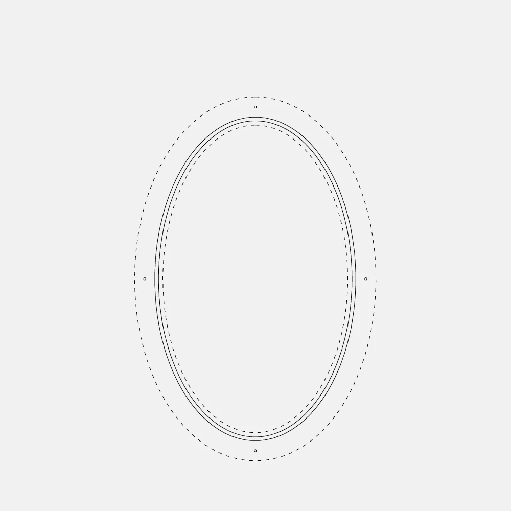 Air Window - Fixed Oval In-Stock & Pre-Sale