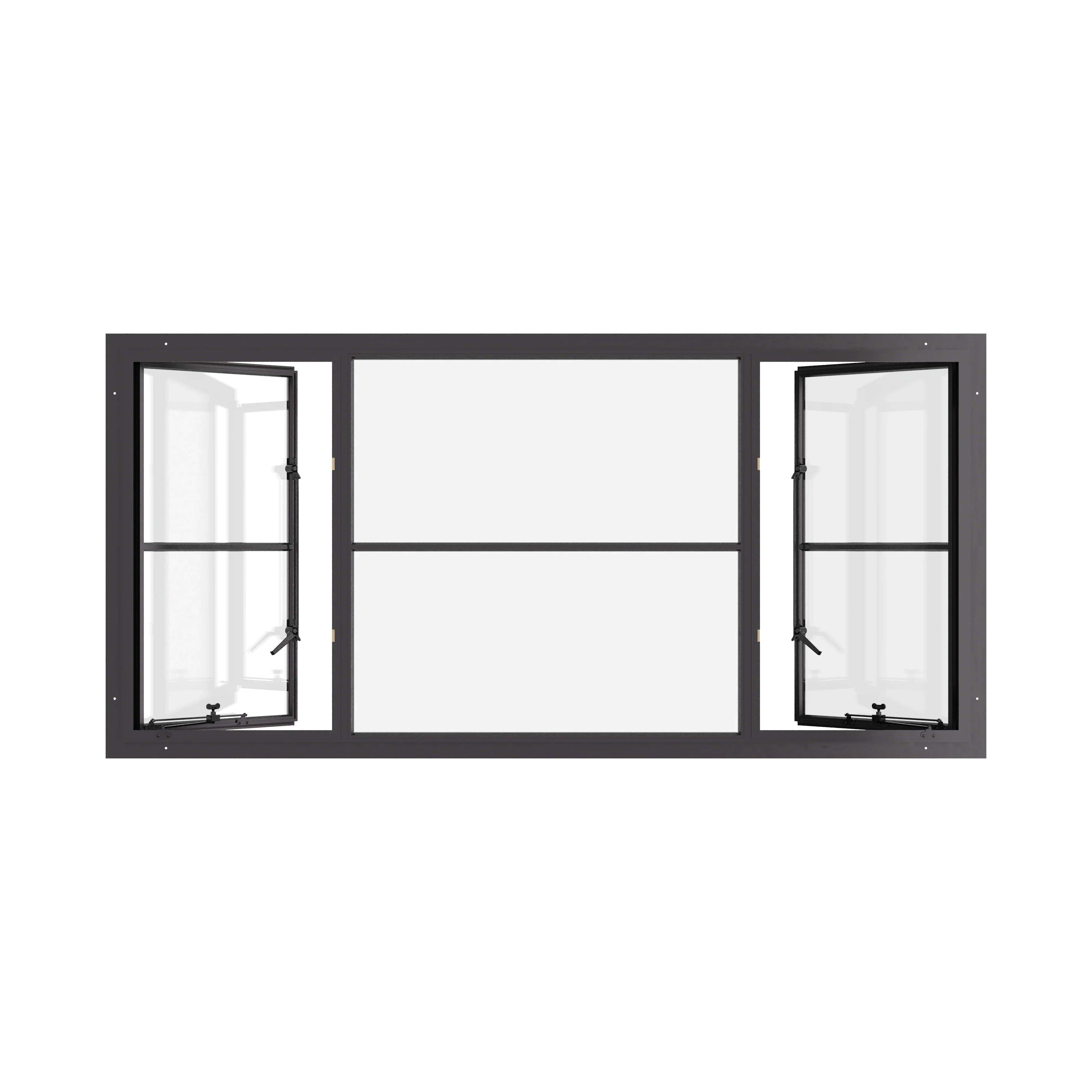 Air Window 0V 1H - Dual Single Casement | Standard Sizes
