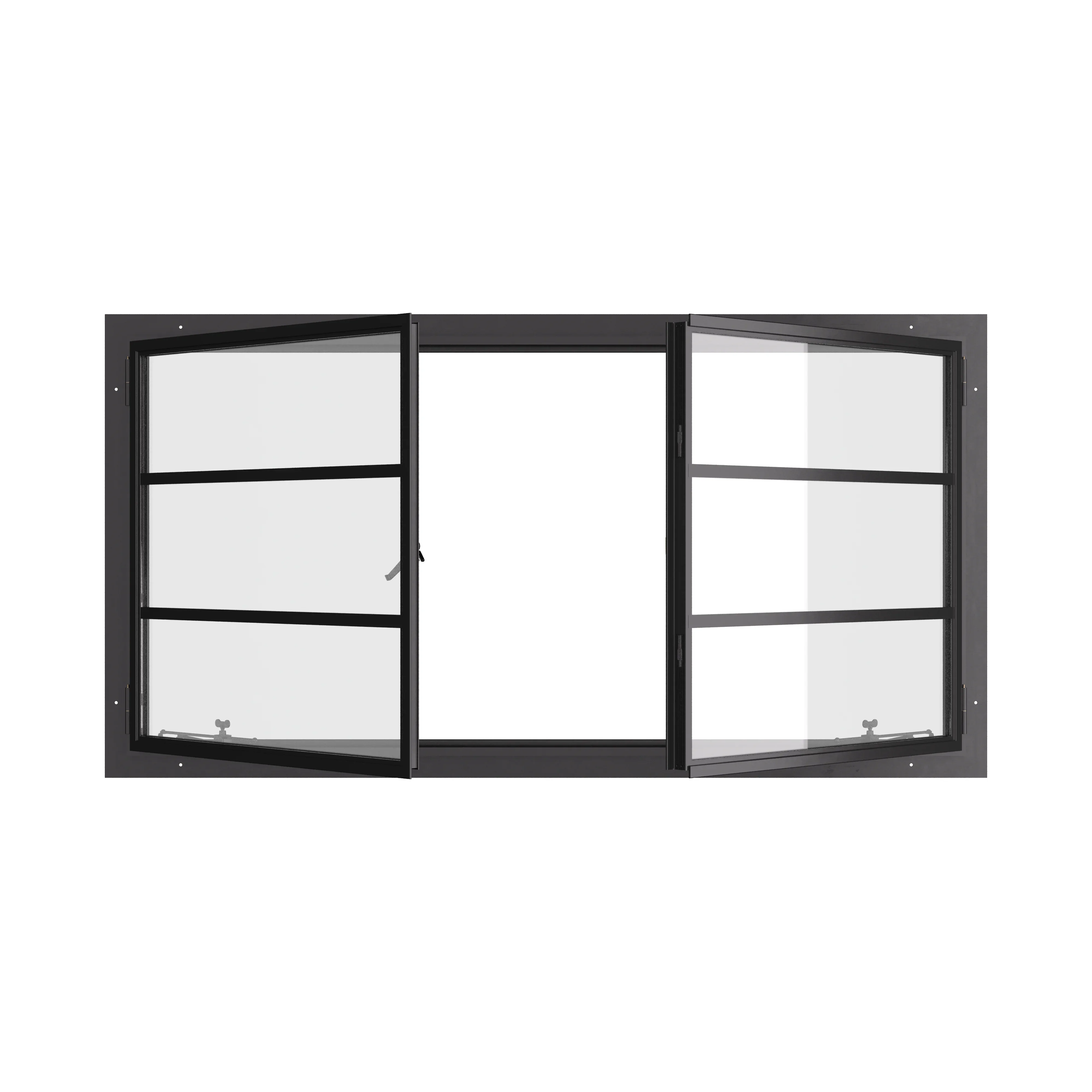 Air Window 0V 2H - Double Casement Landscape