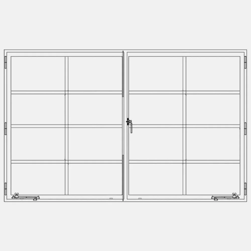 Air Window 1V 3H - Double Casement Landscape | Standard Sizes
