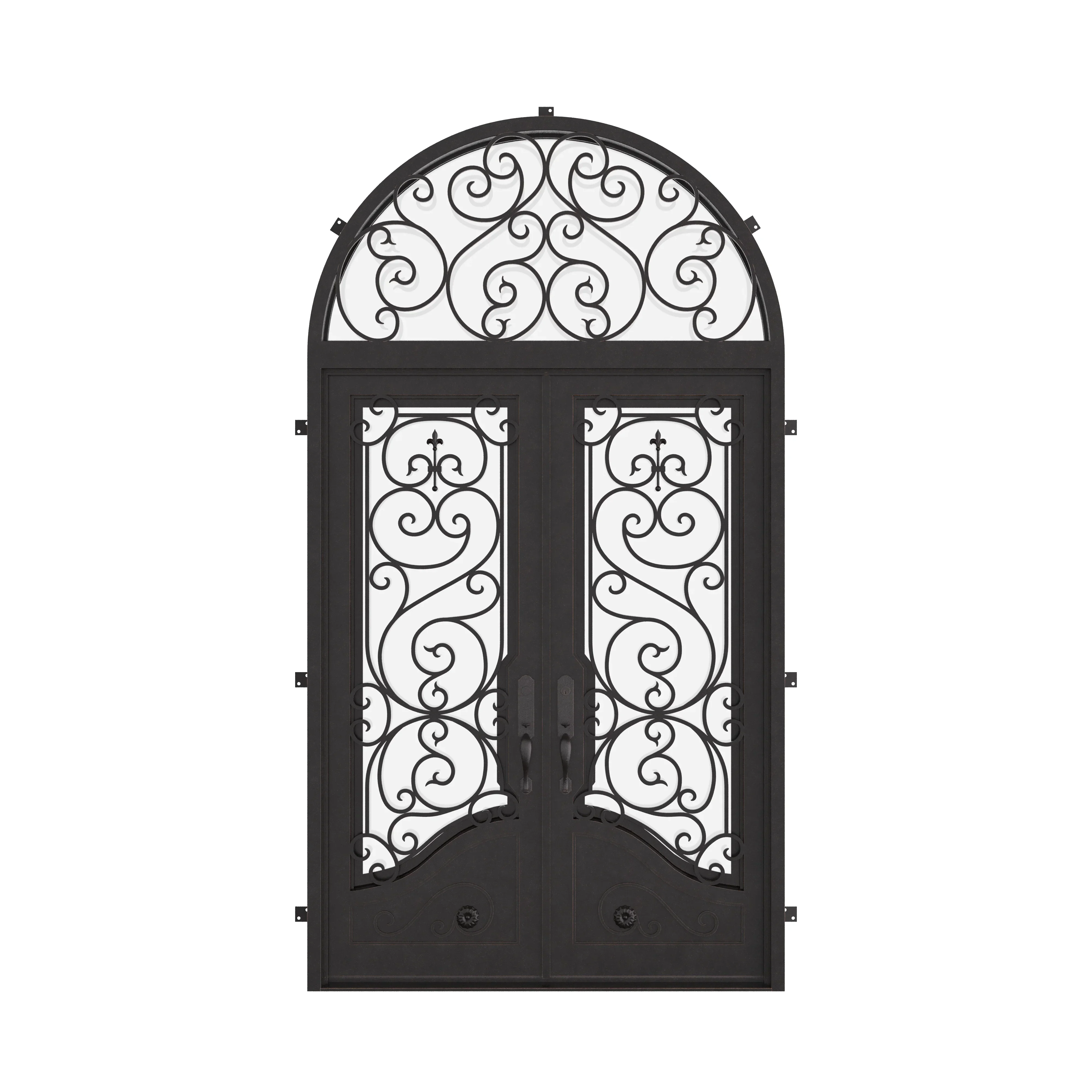 Beverly with Full Arch Top Window - Double Flat | Standard Sizes