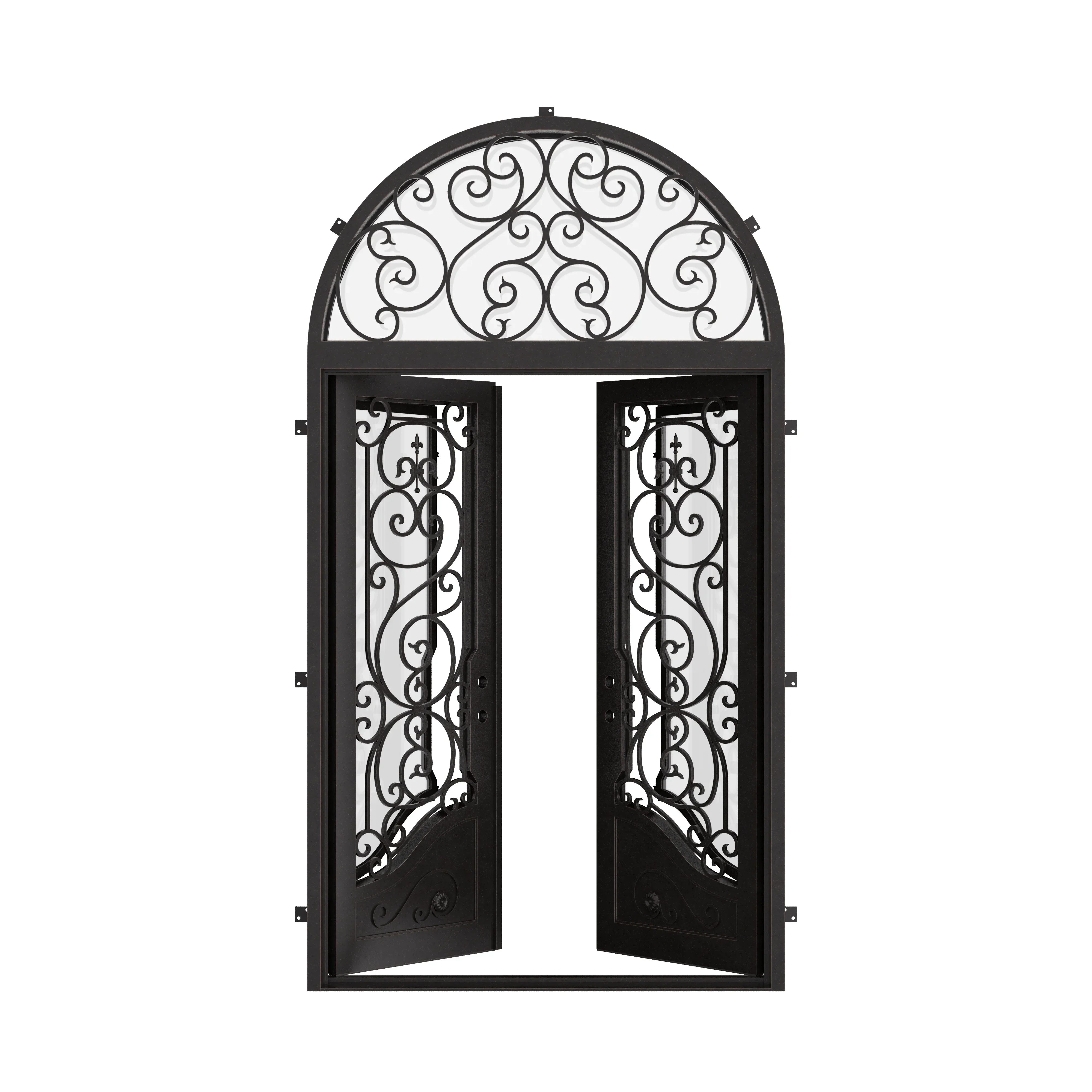 Beverly with Thermal Break and Full Arch Top Window - Double Flat | Standard Sizes - Image 3