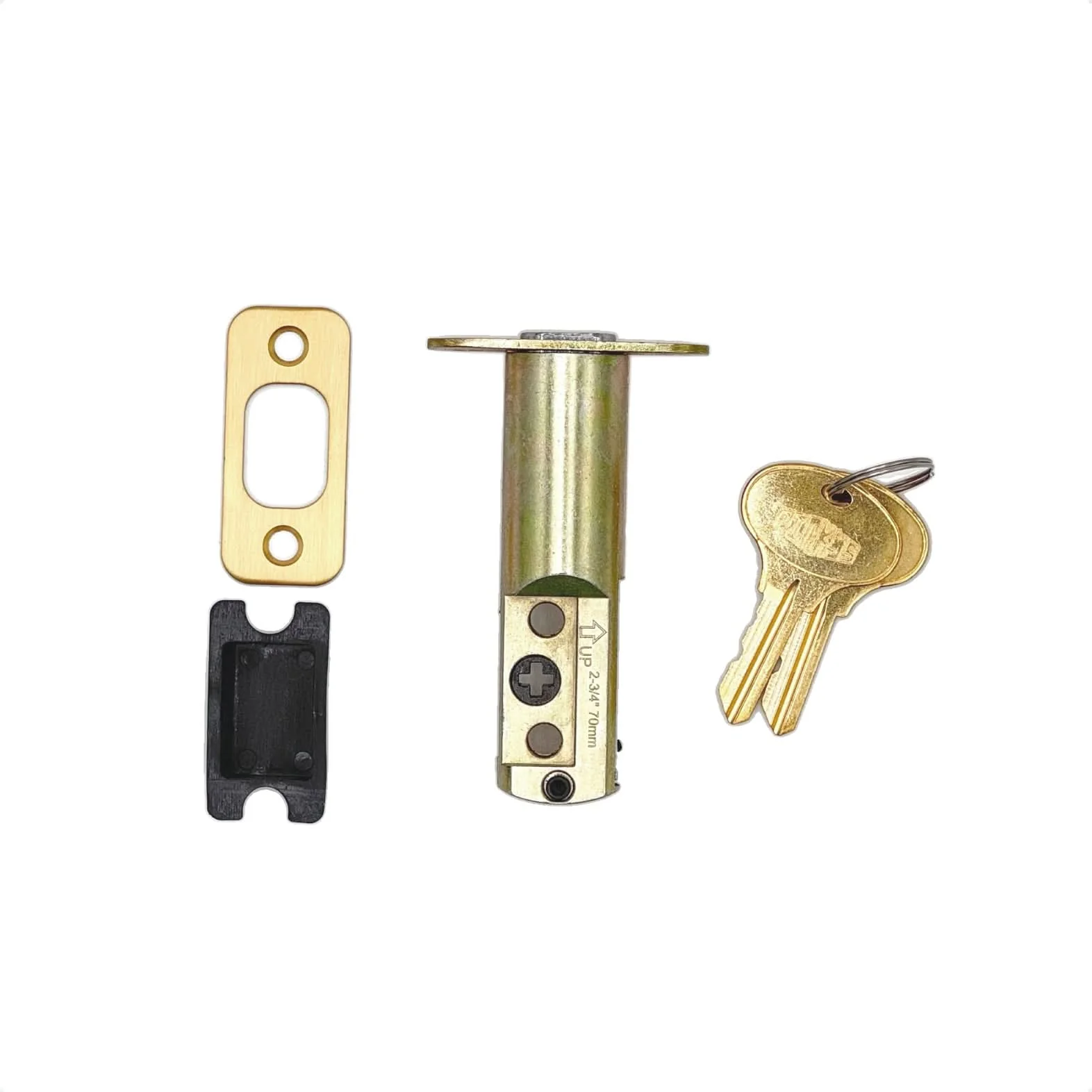 Pinkys Deadbolt in Brass - Image 5