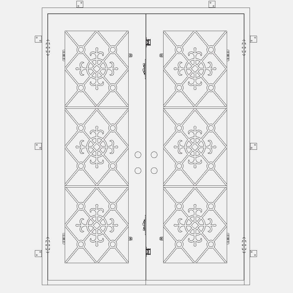 San Francisco with Thermal Break - Double Flat | Standard Sizes